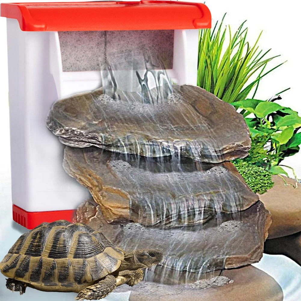 bodem Manoeuvreren tolerantie Dierbenodigdheden Reptiel Kleine Vis En Garnalen Aquarium Schildpad Filter  Lage Waterstand Waterval Filter Aquarium Filter Dh|Filters & Accessoires| -  AliExpress