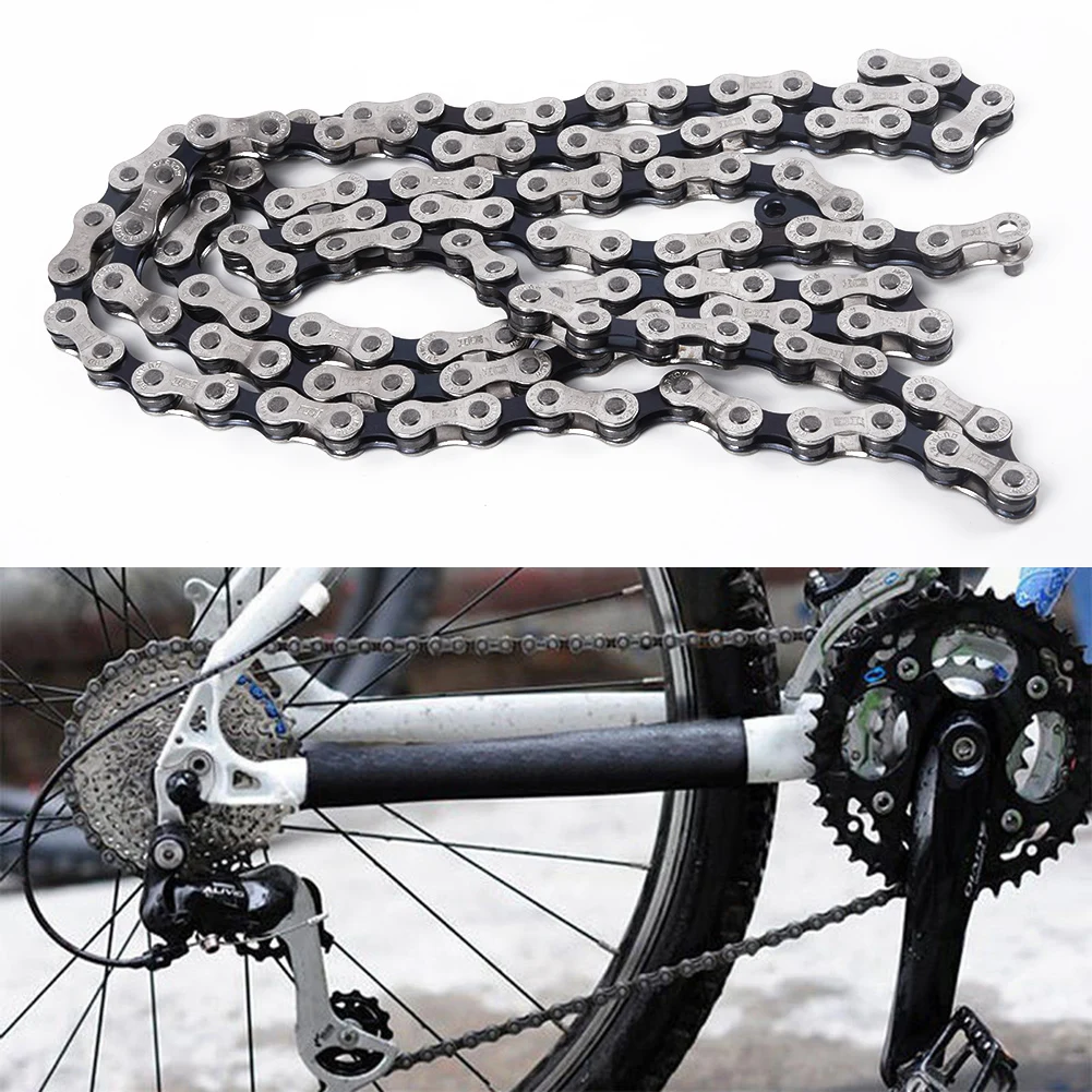 IG51 6 7 8 Скорость MTB велосипеда Сталь цепи с 116 ссылки костюм для велосипед SHIMANO AU