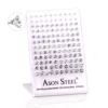 LUXUKISSKIDS 4 Claw AAA Shiny Clearly White Round CZ 60pairs Stud Earrings Set Stainless Steel Brincos Wholesale Jewelry In Bulk 6