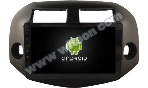 10," Android 9,0 Pie OS автомобильный мультимедийный gps радио для Toyota RAV4 2006-2012 со встроенным автомобильным воспроизведением/Android Авто функции