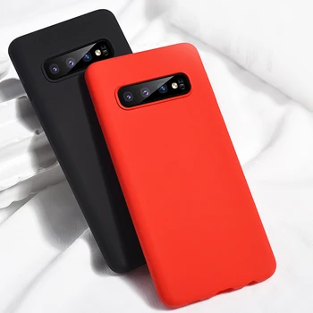 

Note10 Soft Silicone Shockproof Armor Case For Samsung Galaxy Note 10 Liquid Silicon TPU Back Cover For Samsung Note 10 Cover