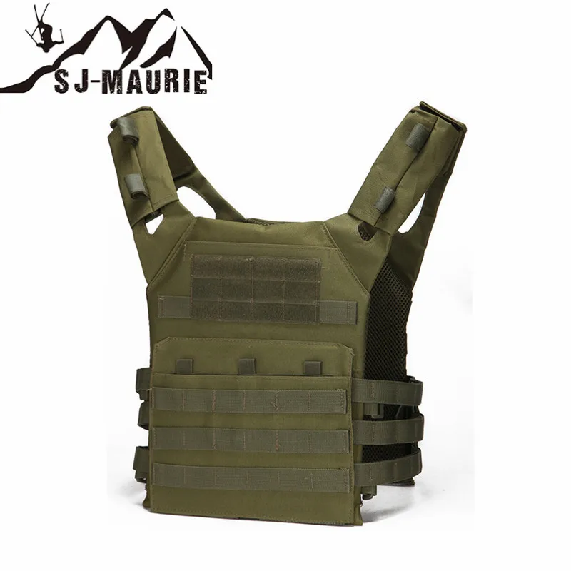 Охотничий жилет, мужской тактический жилет, военный, Molle Plate Carrier, страйкбол, пейнтбол, CS, верхняя одежда, защитный камуфляж, JPC жилет