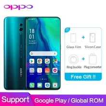 OPPO Reno Global rom 6 ГБ 128 Гб Поддержка NFC Google программное обеспечение 48MP+ 5MP 3765 мАч Snapdragon 710 восьмиядерный смартфон