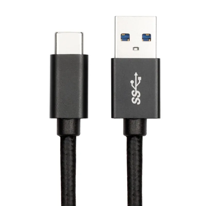 

USB3.0 Type-c USB C to USB 3.0 Male data and fast charging cable with braide for tablet mobilephone Samsung xiaomi huawei