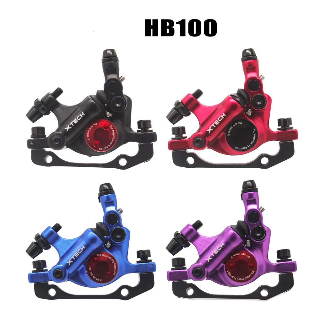 Bike Hydraulic Disc Brakes Calipers Mechanical pull 160//180mm rotors Front Rear