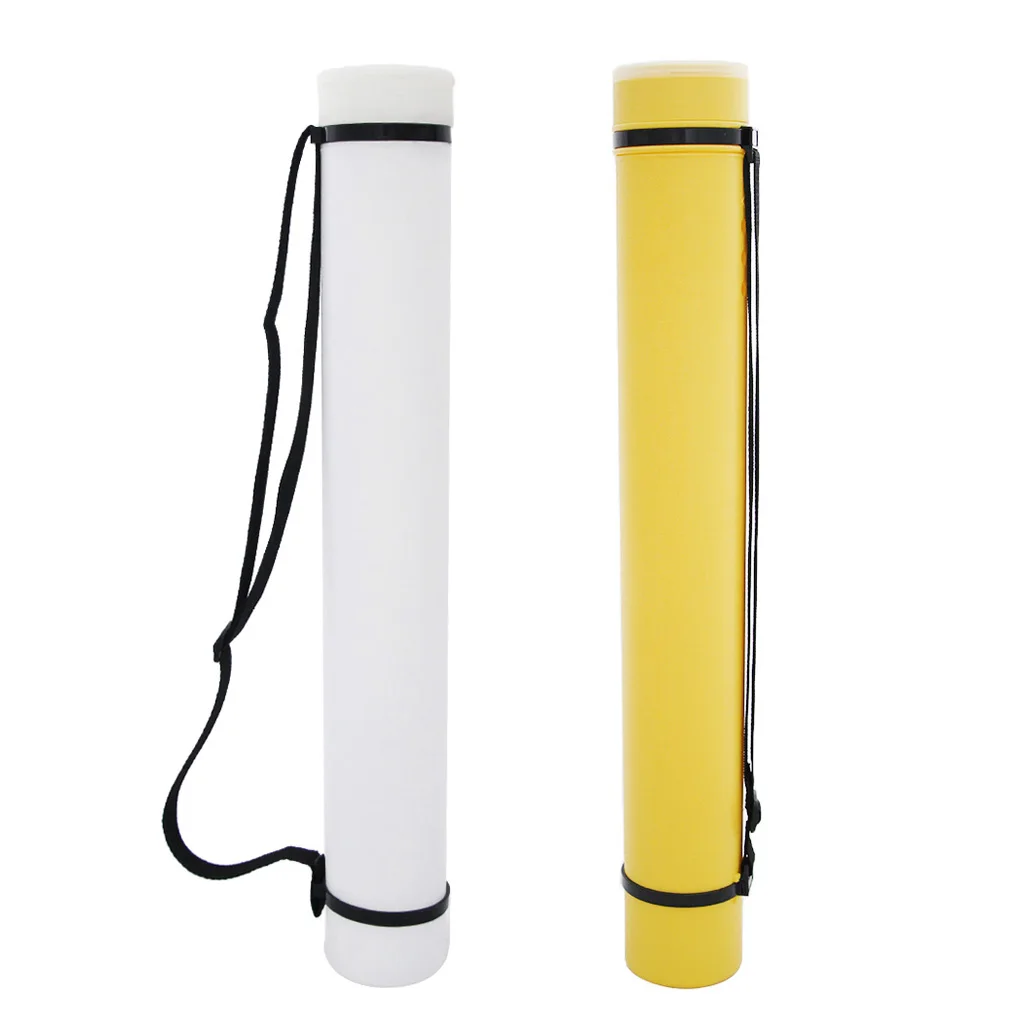 Telescopic Archery Arrow Back Quiver Tube Shoulder Strap Holder Case