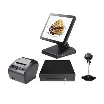 

whole set pos terminal all in one pos computer epos system commercial