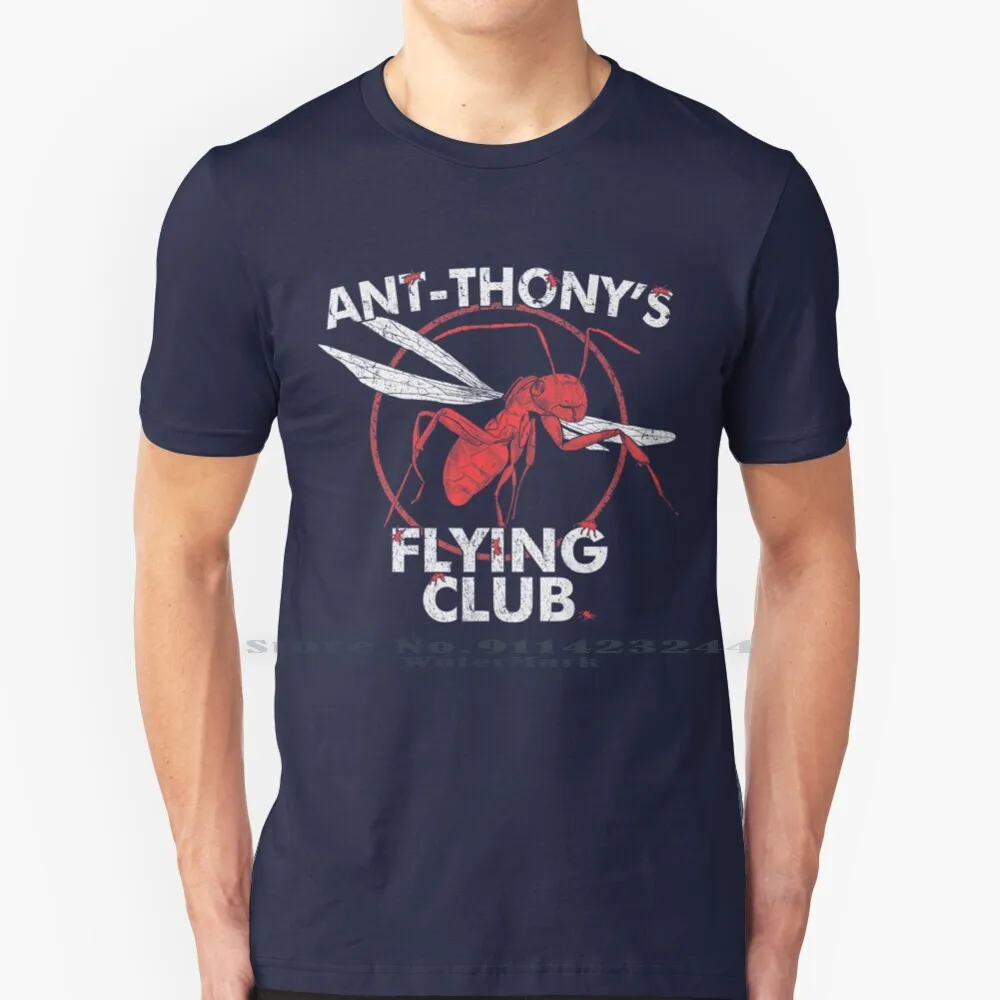 Maglietta Ant Flying Club Cotton 6Xl Ant Man Ant Thony Comic Flying Club Mashup