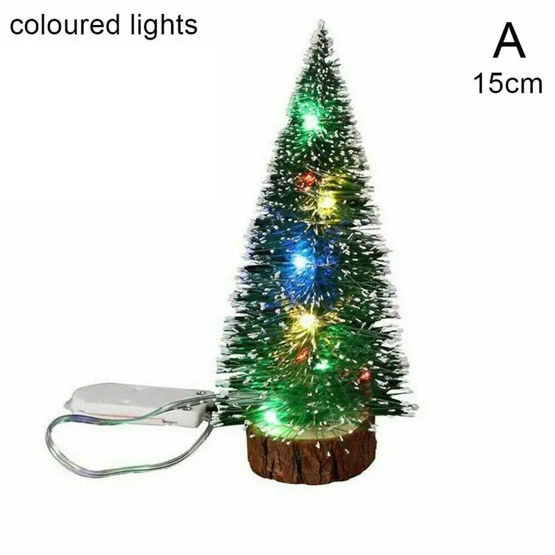 Knoghtdale Christmas Tree Lighting 2022 2022 Mini Led Glowing Flashing Christmas Tree With Trees Lights Xmas  Needles Pine Tabletop Frost Decor New Diy Desktop Year F8K3|Trees| -  Aliexpress