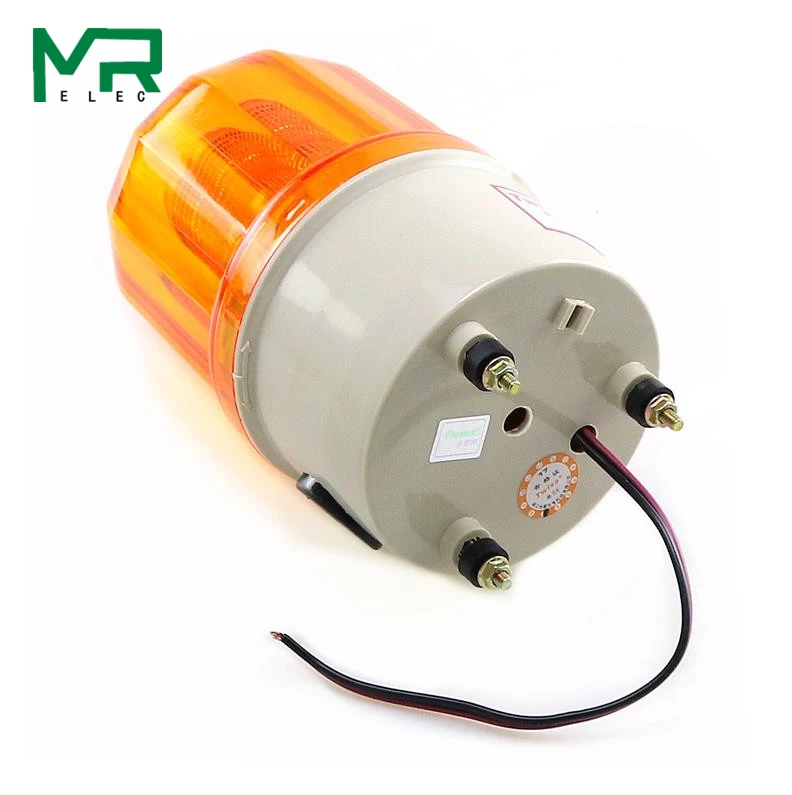 LTE-5101 вращающийся Вращающийся светодиодный мигающая Сигнализация лампа свет сирена светодиодный предупреждающий свет нет голоса 12 В 24 в 110 В 220 В
