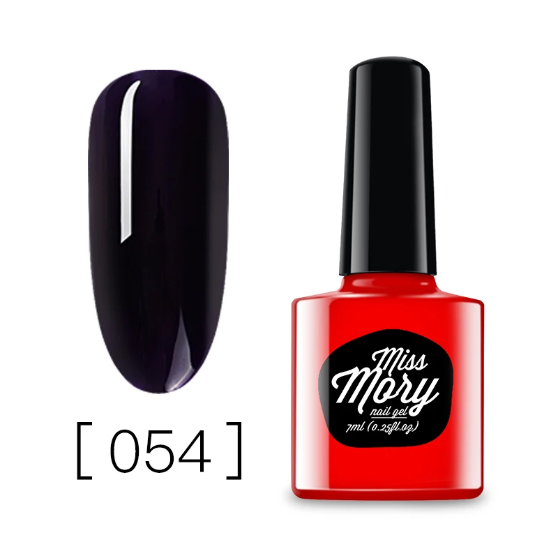 DXHP-54 Miss Mory Цветной Гель-лак для ногтей, 96 цветов, маникюрный завод, новые продукты, 7 мл Лак для ногтей, Led& UV, замачиваемый Цветной Гель-лак - Цвет: DXHP-54