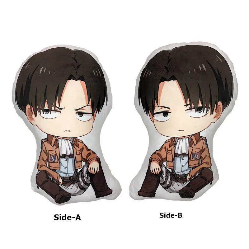 Attack on Titan - Levi & Mikasa Ackerman Soft and Comfortable Plush Doll