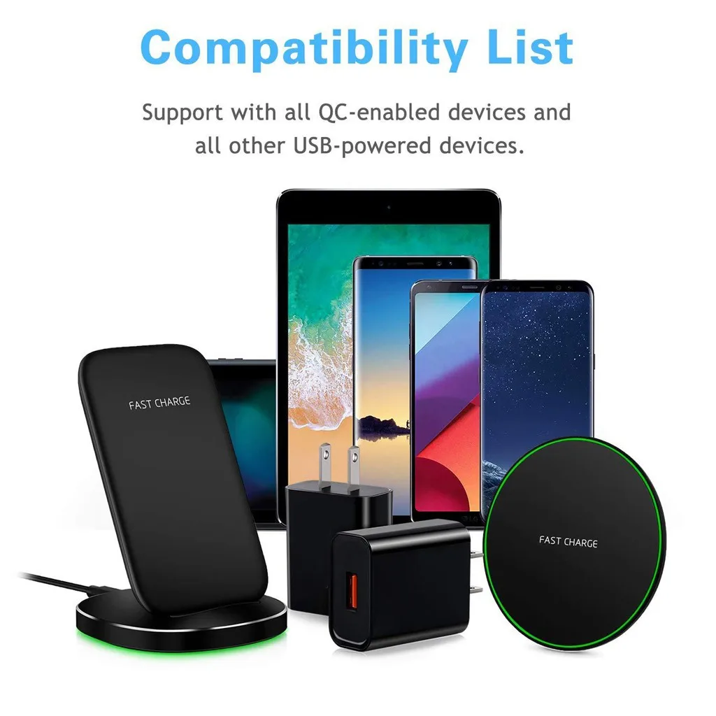 Быстрая быстрая зарядка QC 3,0, зарядное устройство для путешествий, дома, переменного тока, для телефона, USB, зарядное устройство с европейской вилкой, портативное, 9 В/2 А, быстрый выход