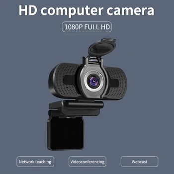 

Laptop Desktop Computer Accessory 2MP 1080P HD USB Webcam with Microphone for Video Conference Live Streaming PC