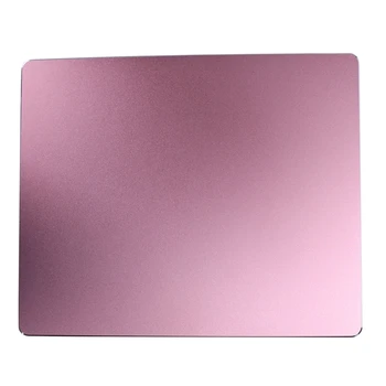 

246x202Mm Frosted Matte Slim Aluminum Mouse Pad Pc Computer Skid Laptop Gaming Mousepad For Apple For Mackbook(Rose Gold)