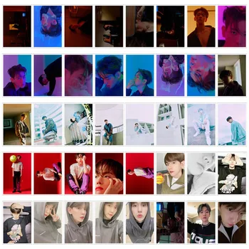 

40Pcs/Set KPOP EXO BAEKHYUN LOMO Cards New Fashion Self Made Paper Photo Card Photocard