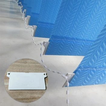 

10pcs Curtain Accessories Window Connector Home Chain Link Slat Hanger Repair Clips Vertical Blind Spares Easy Installation