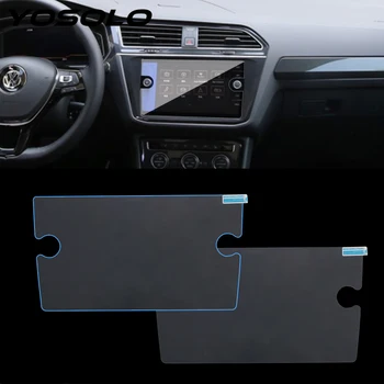 

YOSOLO Cluster Scratch Protection Film 8 Inch Car Navigation Screen Protector Sticker For Volkswagen Tiguan Atlas 2018 2019
