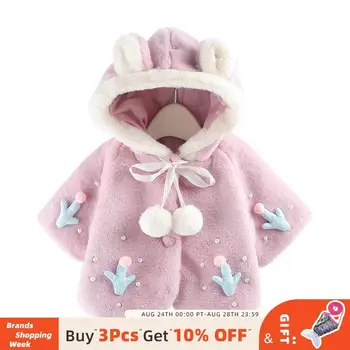

Bear Leader Newborn Girls Coat Baby Autumn Spring Jacket Kids Infant Rabbit Long Ear Hoodies Bebe Outerwear Kid Clothes for Girl
