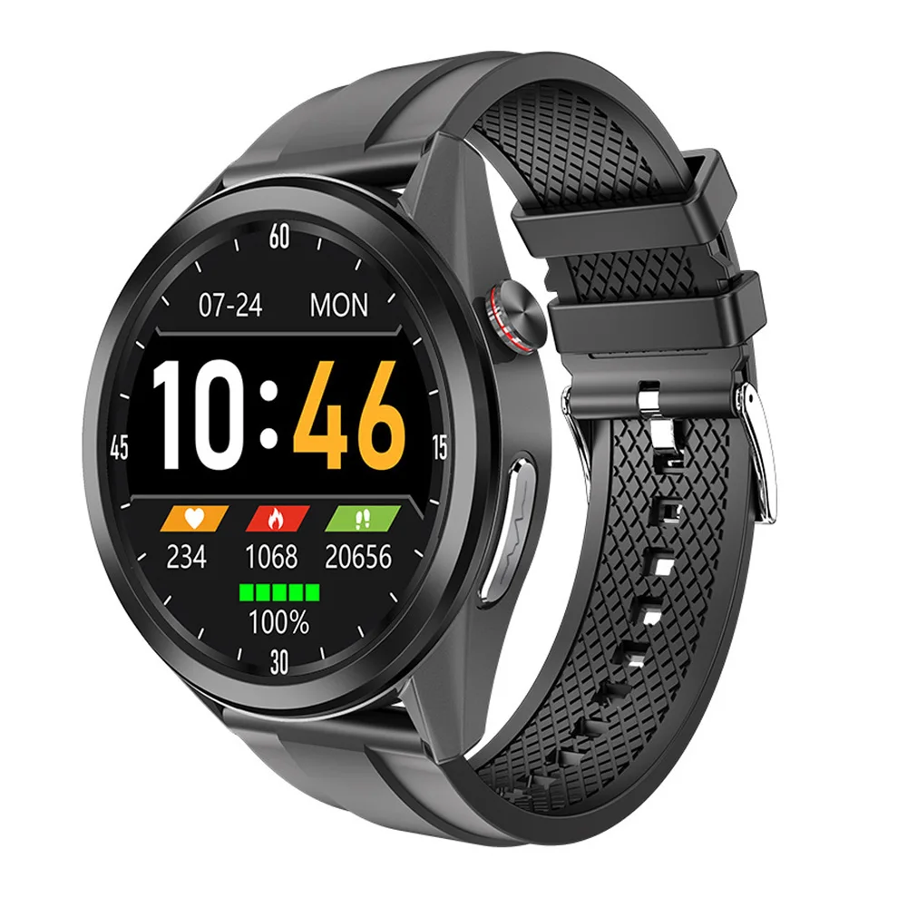 24-Hour ECG PPG Smart Watch Men Body Temperature Blood Pressure Full Touch Smartwatch IP67 Waterproof Fitness Bracelet | Электроника