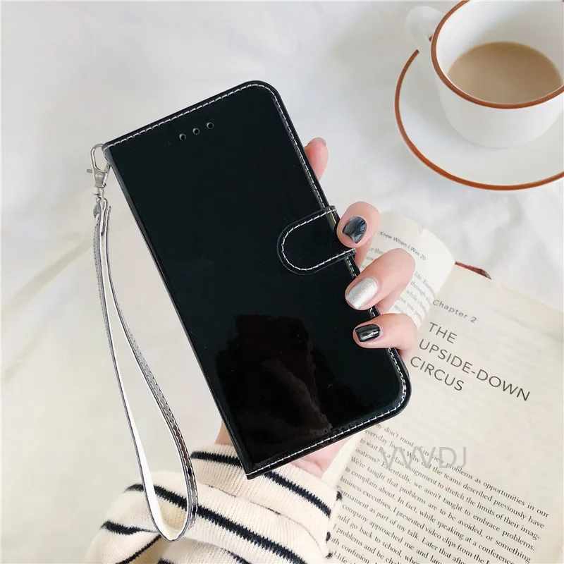 Чехол-книжка для Xiaomi Poco X2 M2 X3 FNC Redmi 9A 9 9C Mi 10 Pro Ultra кожаный зеркальный | Мобильные