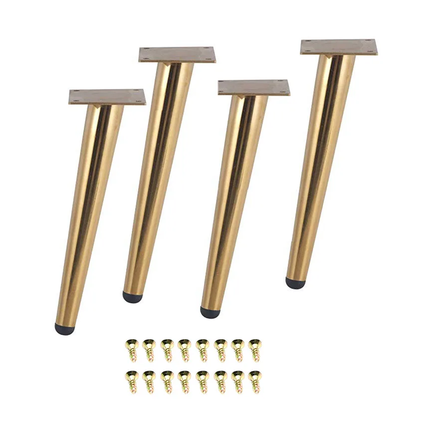 

4Pcs Furniture legs, Adjustable Sofa Leg Stainless Steel Table Legs Hardware Cabinet feet