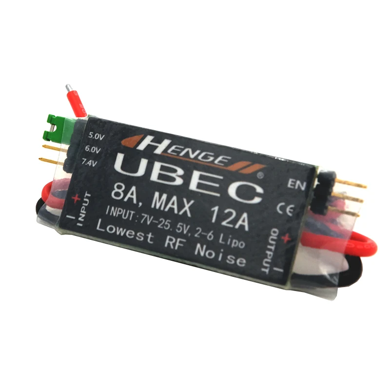 Выход HENGE 8A UBEC 5V / 6V 6A Max 12A Inport 7V 25 5 V 2 6S Lipo 6 16 cell Ni MH входной переключатель Mode BEC для