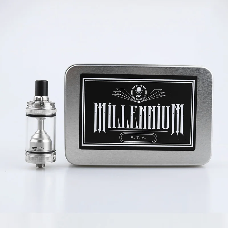 Технический атомайзер Millennium RTA дизайн листа SS материал с 3 колокольчиками 6