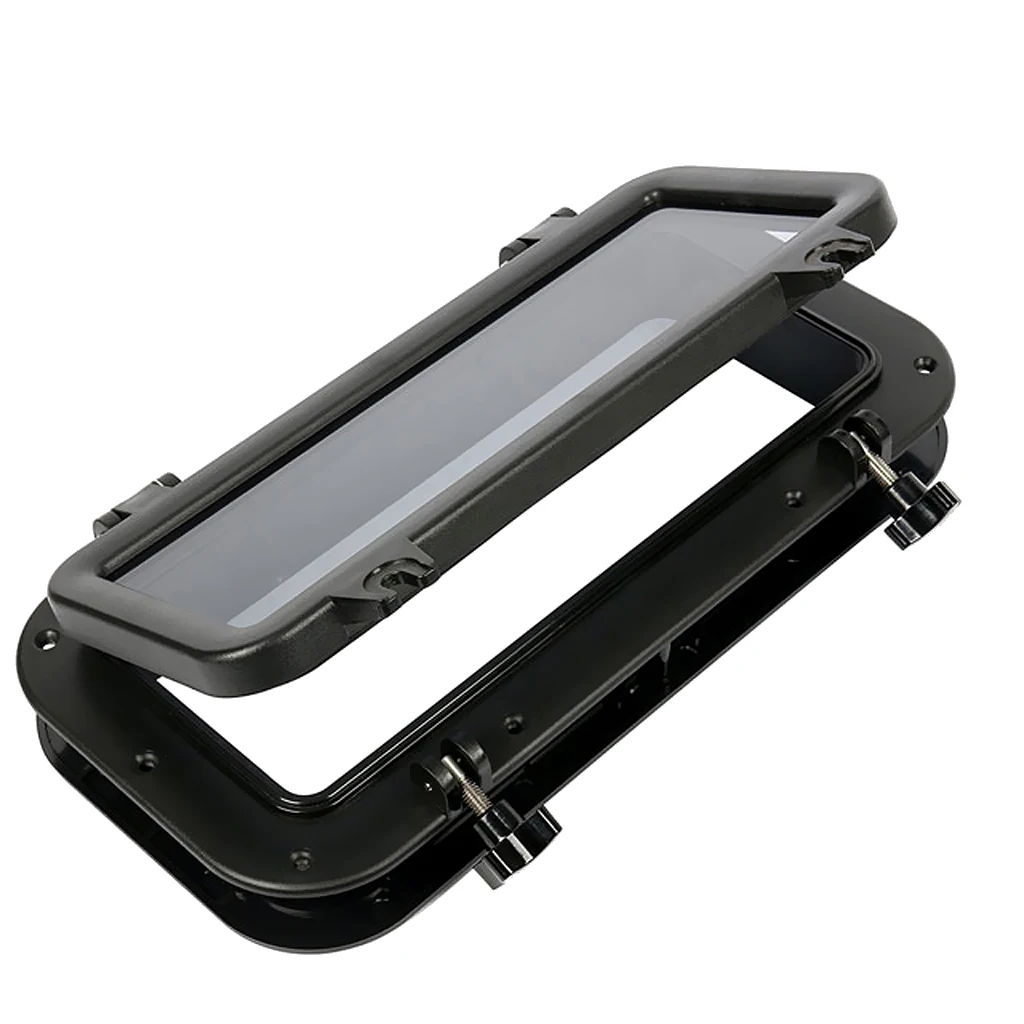 Boat Marine Porthole Portlight Window Rectangle Opening ABS Plastic