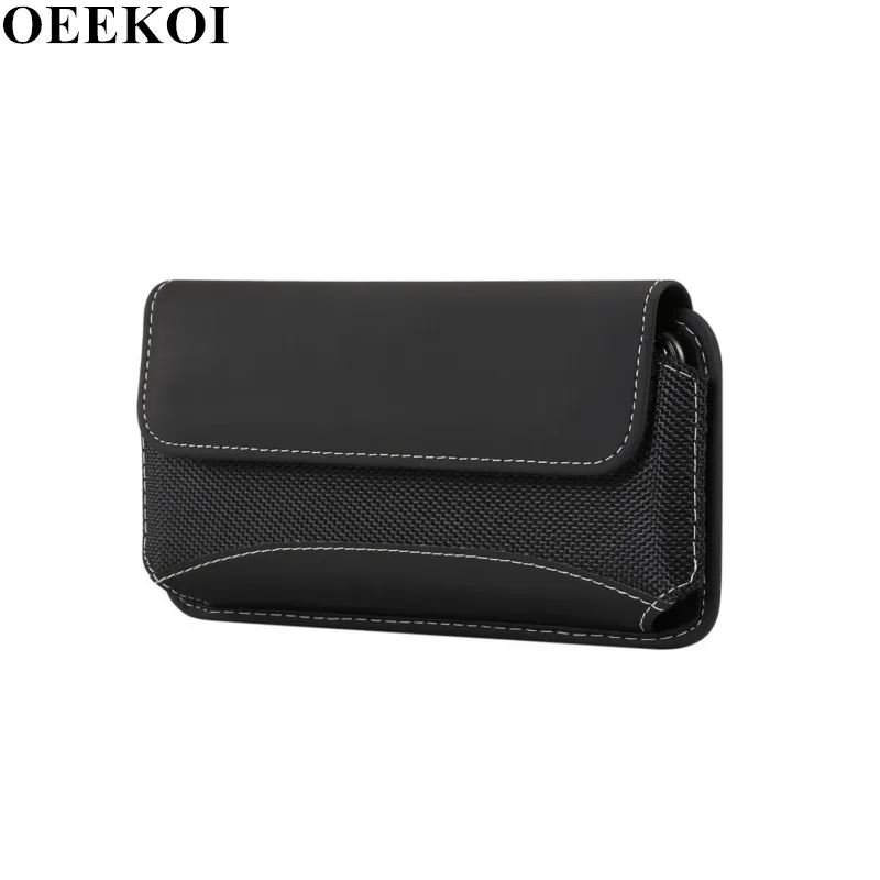 

OEEKOI Universal Durable Oxford Cloth Belt Clip Pouch Case for Cubot J5