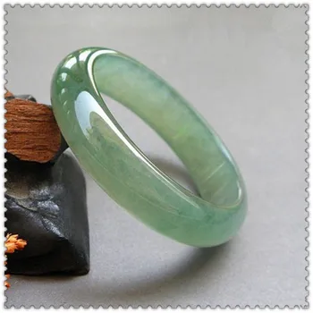 

100% real green jade bangle hand-carve jade bracelet women real jade bracelets jade jewelry jadeite certificate jade jewelry