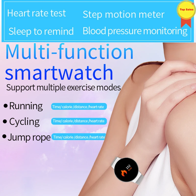Модный металлический Смарт-браслет с IP67 водонепроницаемым Smartwatch пульсометр монитор кровяного давления фитнес-трекер Смарт-часы