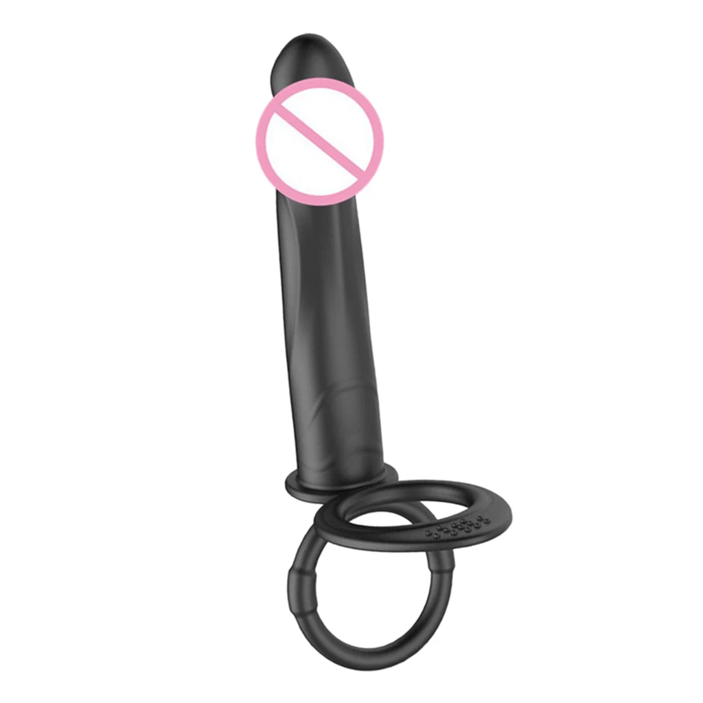 Reusable Smooth Peni s Phallic Enlarger Extension Cover Condom Delay Vibrator Massager Sleeve Sheath Adult Flirting Toys