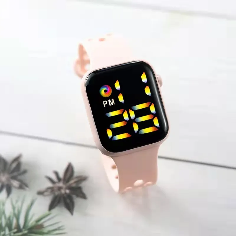 Men Woman Watch LED Touch Electronic Watch Student Children's Fashion Sports Electronic Watch for Boy Girl Gift Reloj