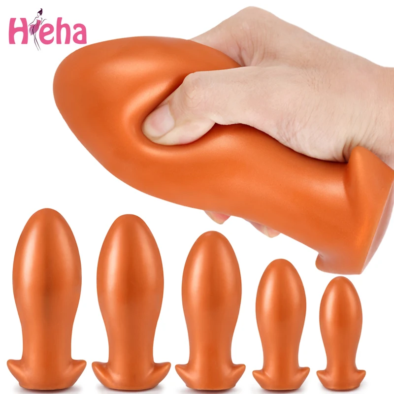Riesiger Anal-Butt-Butt-Plug Großer Buttplug Prostata-Massagegerät Dilatator Analplug Dildos Spielzeug für Erwachsene_voghion.com