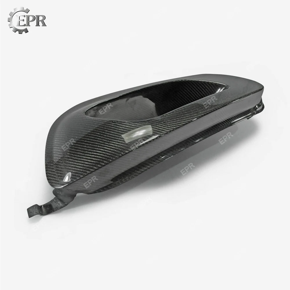Карбоновая накладка переднего бампера для EK9 Civic 1996-1998 углеродное волокно фары Воздуховод RHS(1 шт