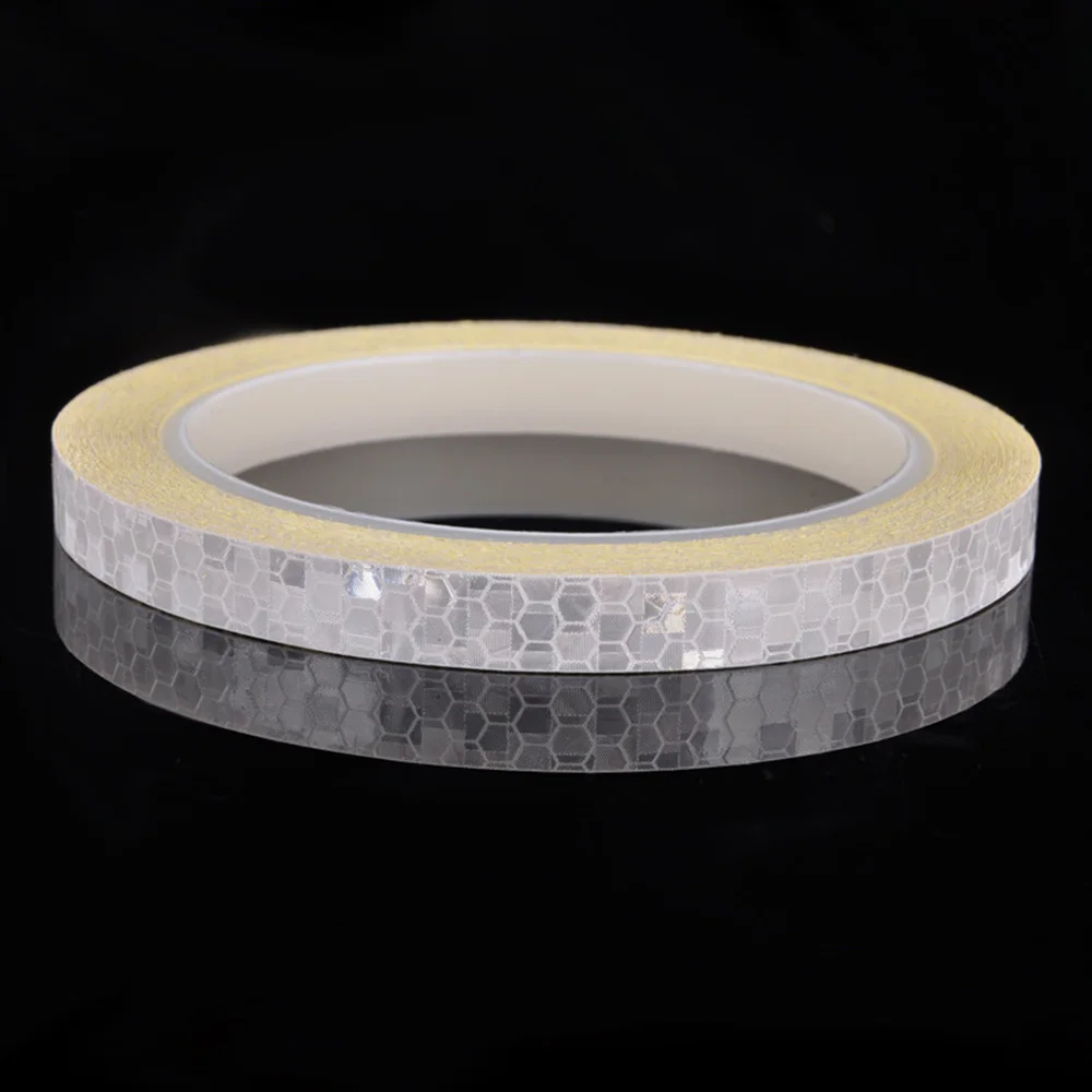 Reflective Tape Bicycle Stickers Decals Fluorescent Bike Wheel Strip Stickers Adhesive Safety Cycling Bike Warning Tape BC0123 (4)