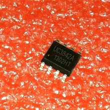10 шт./лот UC3842A UC3842 3842B UC3842B 3842 лапками углублением SOP-8 очень хорошего качества работы микросхема на