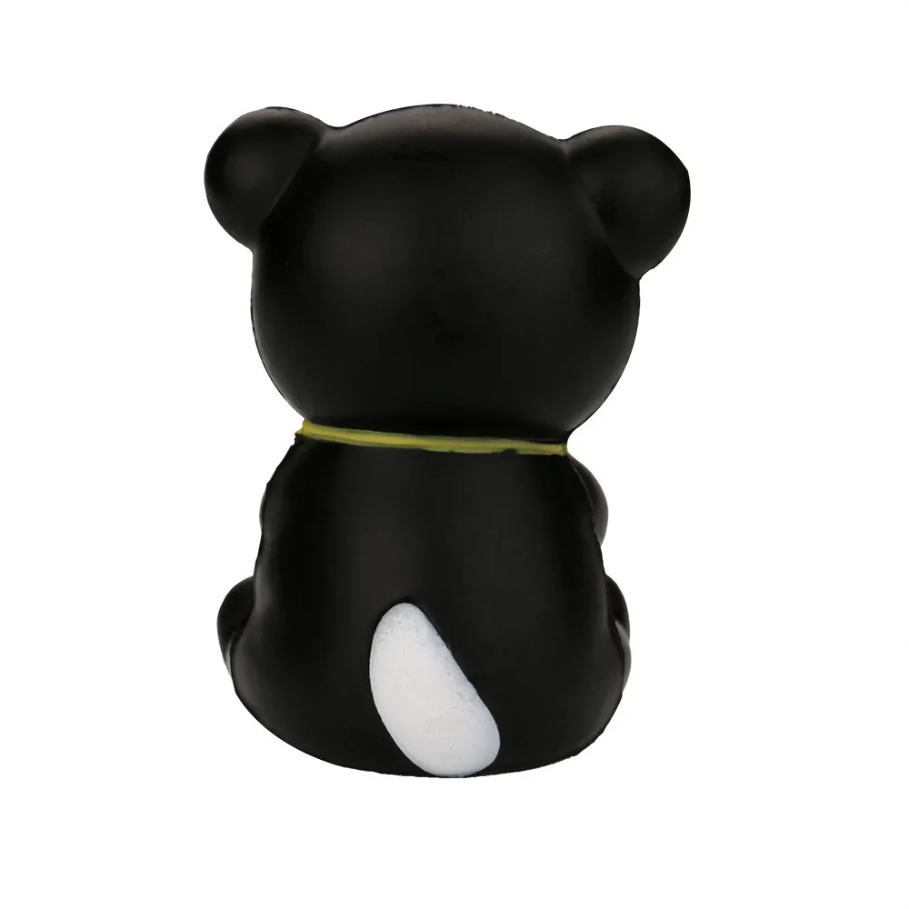 Squeeze Black Bear Cream Bread Scented Slow Rising Toys Phone Charm Gifts 0904
