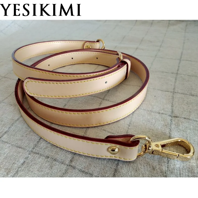 

0.7" Luxury Crossbody Straps Replacement Real Leather 41.3"-48.4" Adjustable Bag Accessories