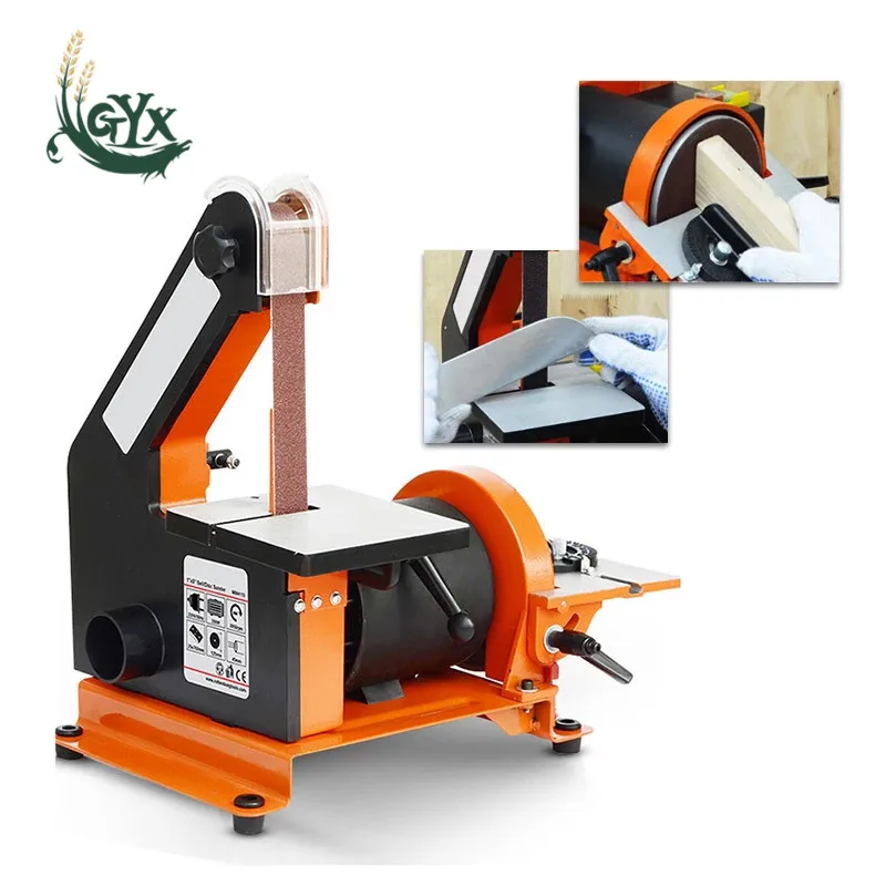 

Grinding machine Grinder Polisher Woodworking Polishing Machine Home Electric Tools Belt Abrasive Belt Sanding Machine Desktop