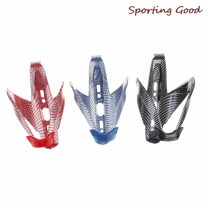 Bike Water Bottle Carbon Fiber Drink Cup Cage Super Tough Road Cycling MTB Glass Bottle Holder Rack Bike Accessories
