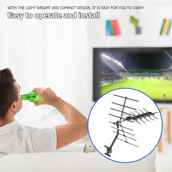 

Plastic+Aluminum Durabale Double-Head Balck Wire Antenna Dovetail Guide Home video equipment accessories