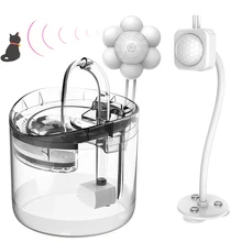 

Motion Sensor Cat Dog Water Fountain Filter Dispenser Motion Sensor Smart infrared Usb Universal pet Accessories Detector