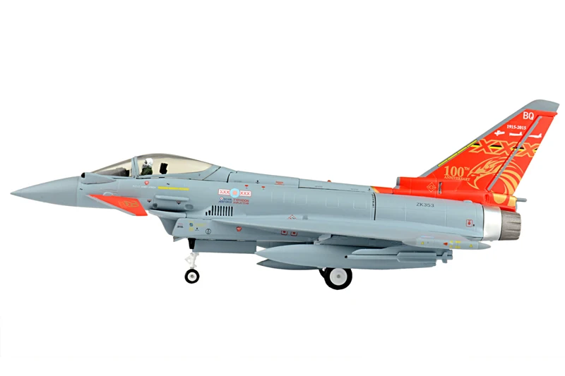 Изысканные 1/72 Европейский ef-2000 Истребитель модель столетия эскадрильи сплав Коллекционная модель