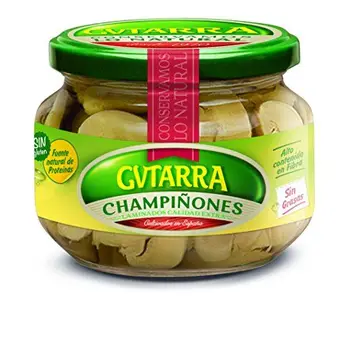 

Gvarra Champignon laminé extra en verre – Lot de 6 x 190 g – Total : 1140 g