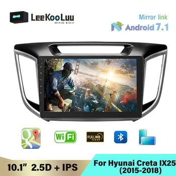 

LeeKooLuu 2 Din android 7.1 Car Radio 10.1" IPS Multimedia Player For Hyundai Creta IX25 2015 2016 2017 2018 2 din Car Stereo