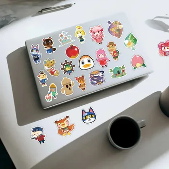 10/30/50/100pcs Cute Game Animal Crossing Graffiti Stickers Cartoon Decals Scrapbook Diary Laptop Phone DIY Sticker for Kids Toy 6