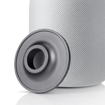 

Home Desktop Professional Bass Anti Slip Aluminum Alloy Pad Speaker Stand Shock Proof Stable Base Holder For Apple HomePod