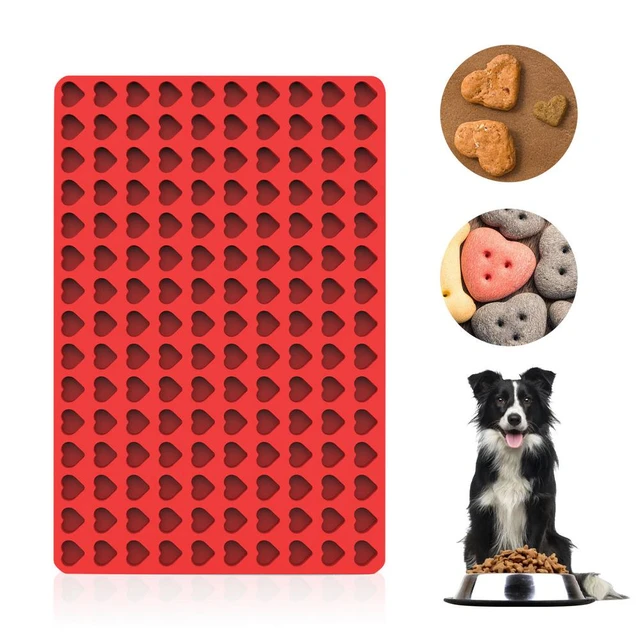 Silicone Baking Dog Biscuit Mold Mini Heart Shape Christmas Tree Dog Food Snack  Mould Ice Tray Chocolate Molds Drop Shipping - AliExpress